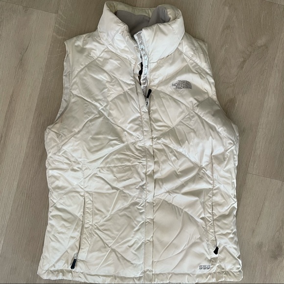 North Face Down Vest White M - Picture 1 of 6